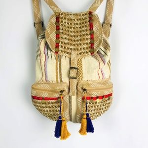 Bohemian Hippie Festival Tassle Backpack